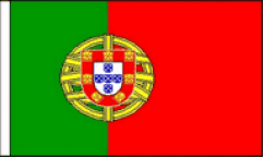 Portugal Hand Waving Flags